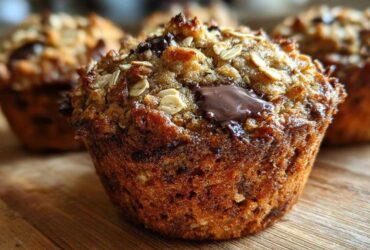 Oatmeal chocolate chip muffins