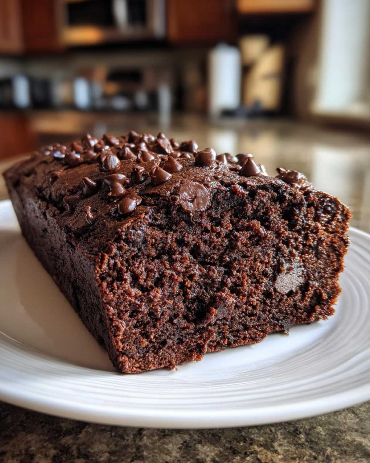 One Bowl Fudgy Chocolate Zucchini Bread Easy - detail 1