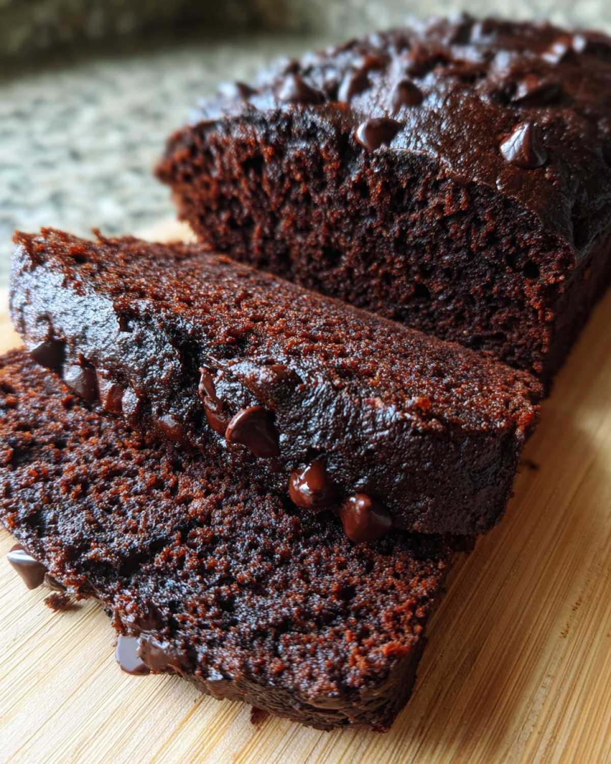 One Bowl Fudgy Chocolate Zucchini Bread Easy - detail 4