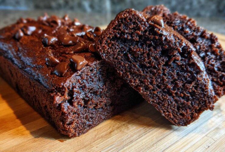 One Bowl Fudgy Chocolate Zucchini Bread Easy