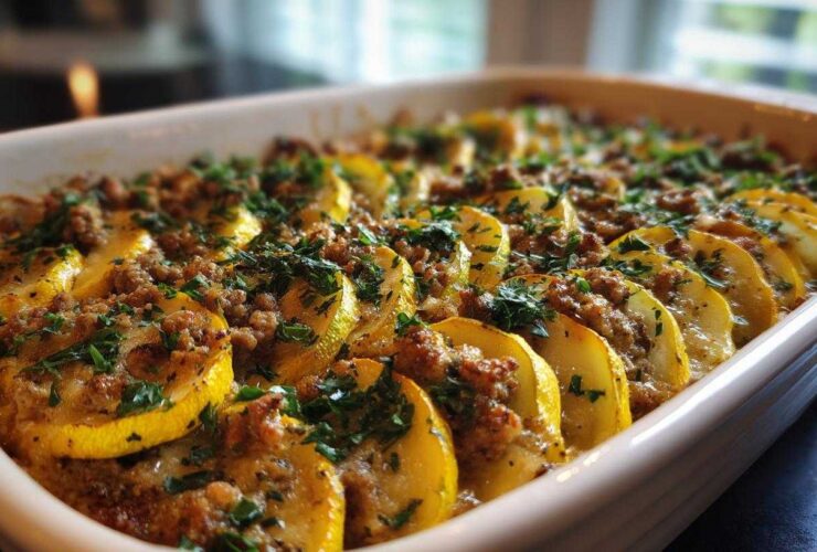 Paleo squash casserole