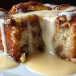 Panettone Bread Pudding with Rum Sauce