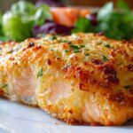 Parmesan Salamon Bake