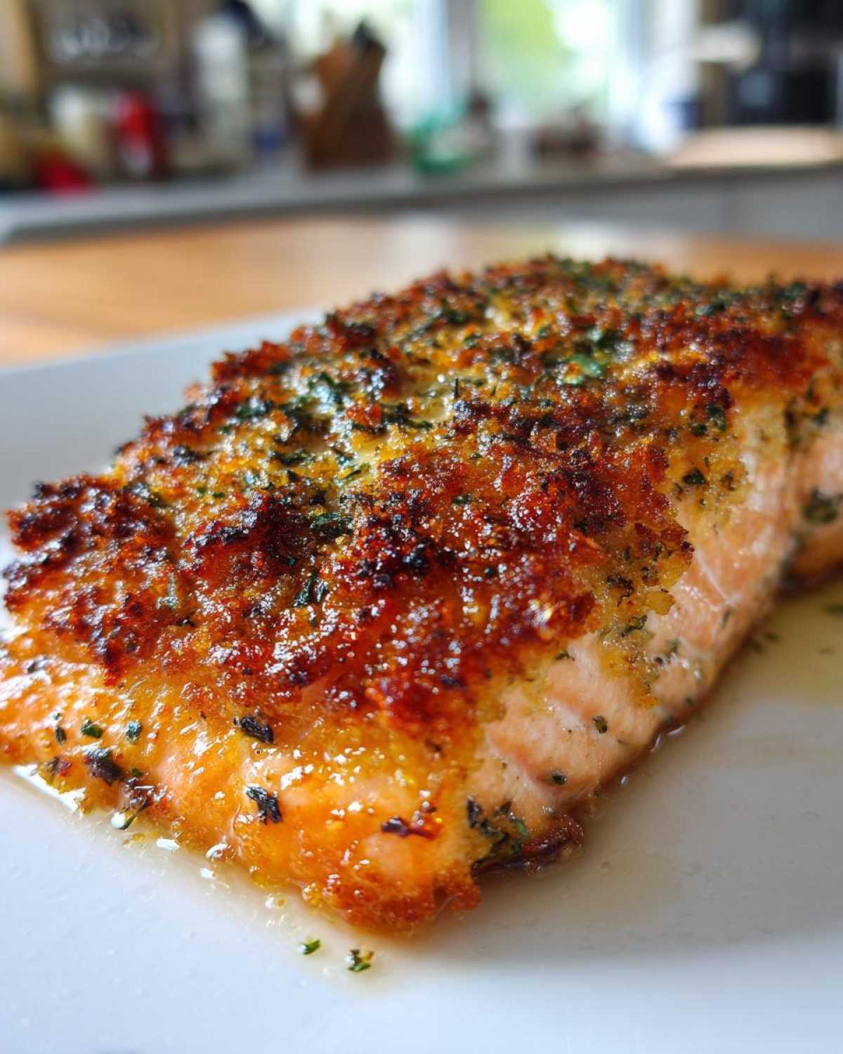Parmesan Salamon Bake - detail 4