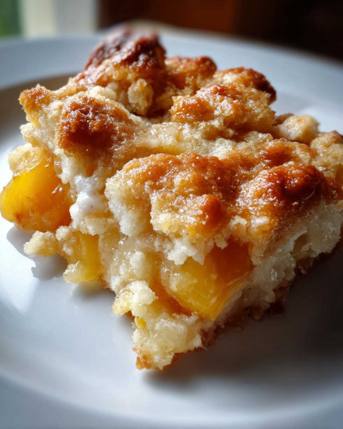 Peach Cobbler with Fresh Peaches - detail 3