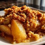 Pear Cardamom Crumble