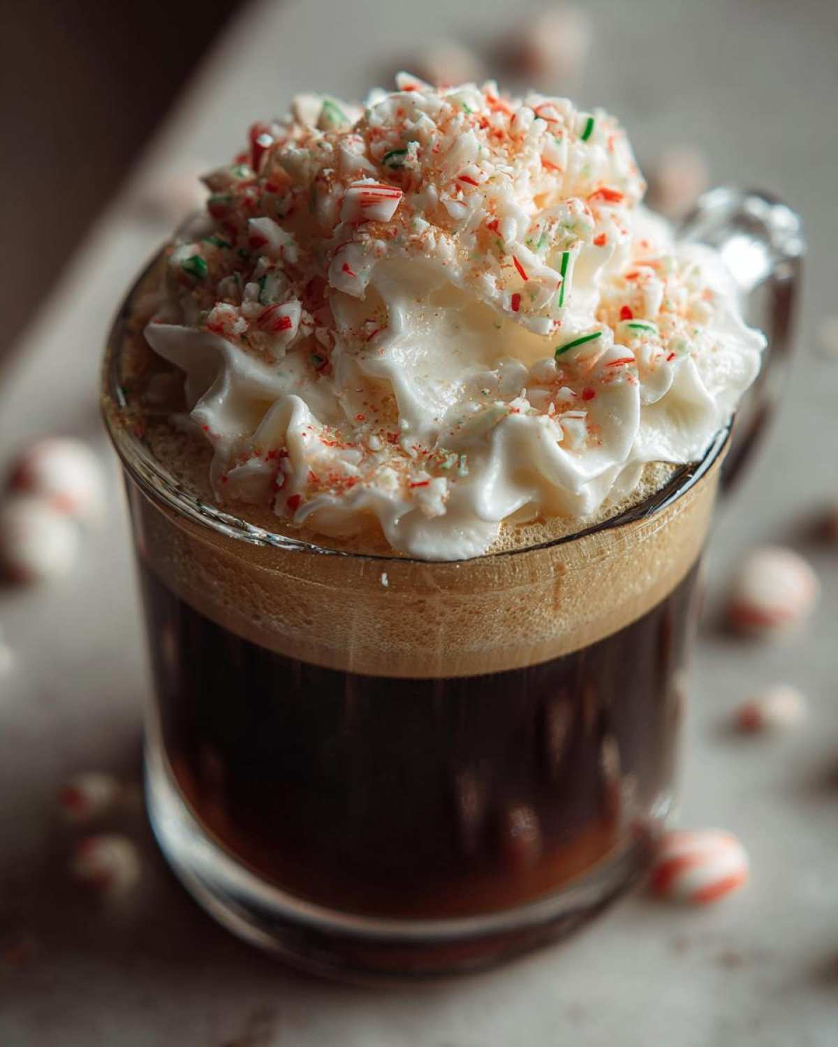 Peppermint Irish Coffee - detail 1
