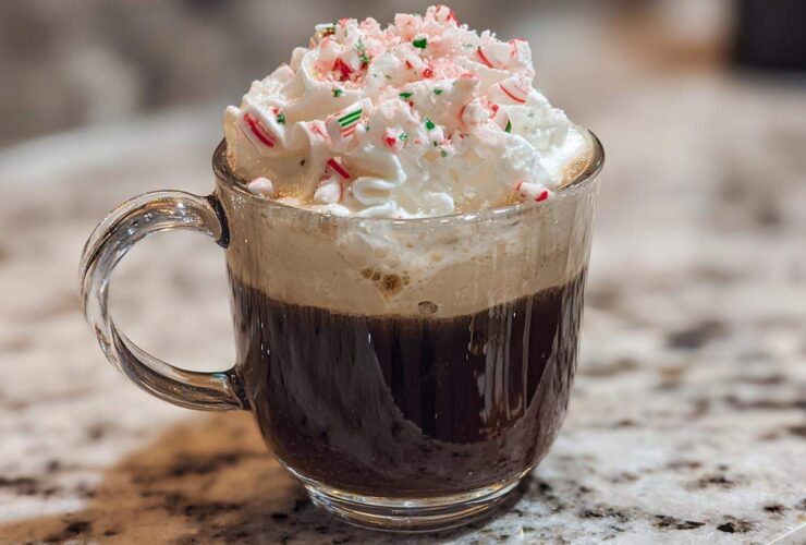 Peppermint Irish Coffee