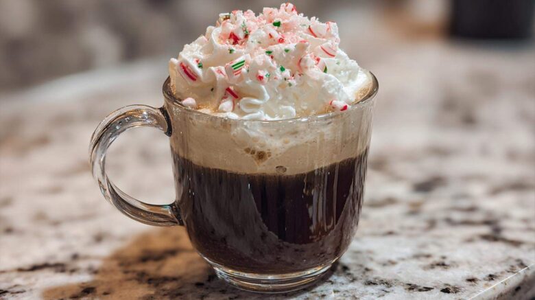 Peppermint Irish Coffee