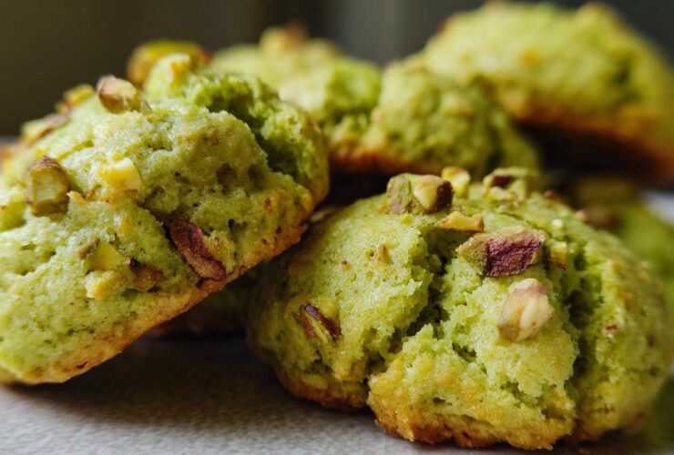Pistachio Cardamom Macaroons