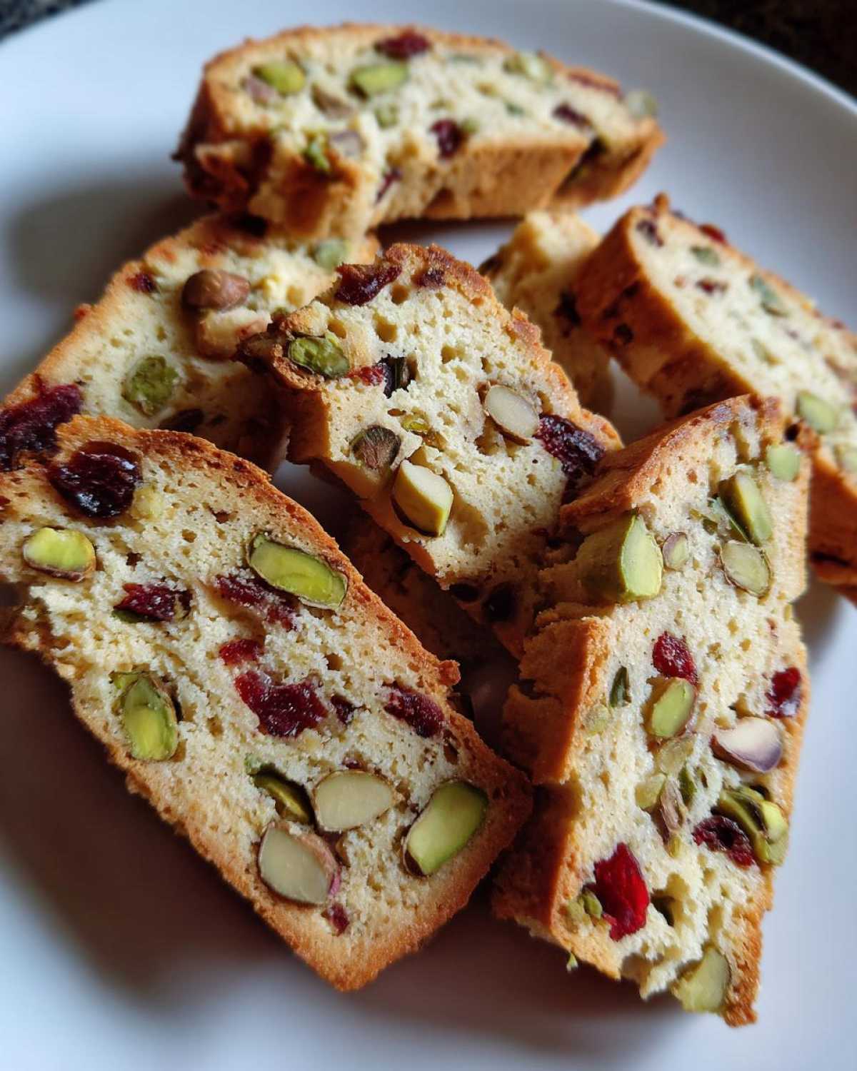 Pistachio Cranberry Biscotti - detail 2