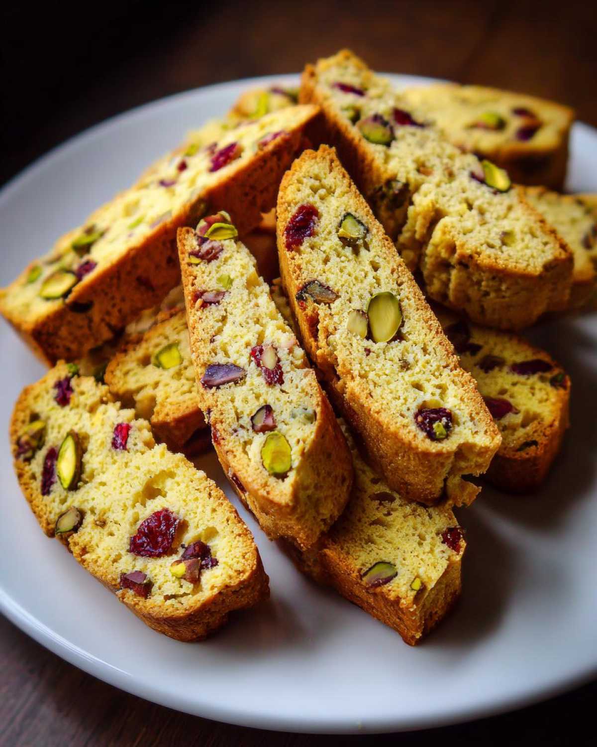 Pistachio Cranberry Biscotti - detail 4