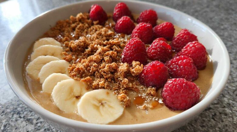 Plant-Based Gingerbread Smoothie Bowl