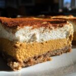 Pumpkin Spice Cheesecake Squares