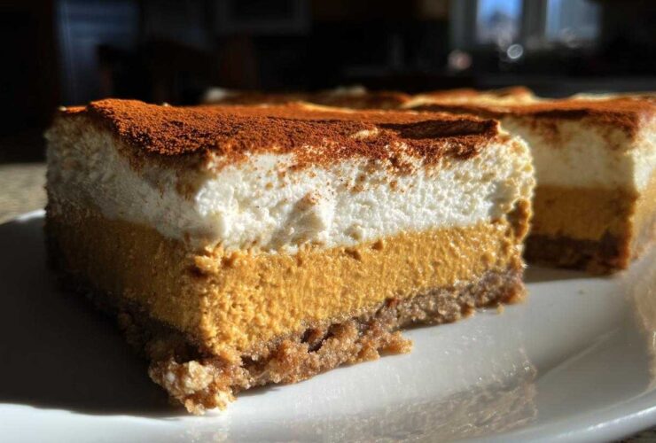 Pumpkin Spice Cheesecake Squares