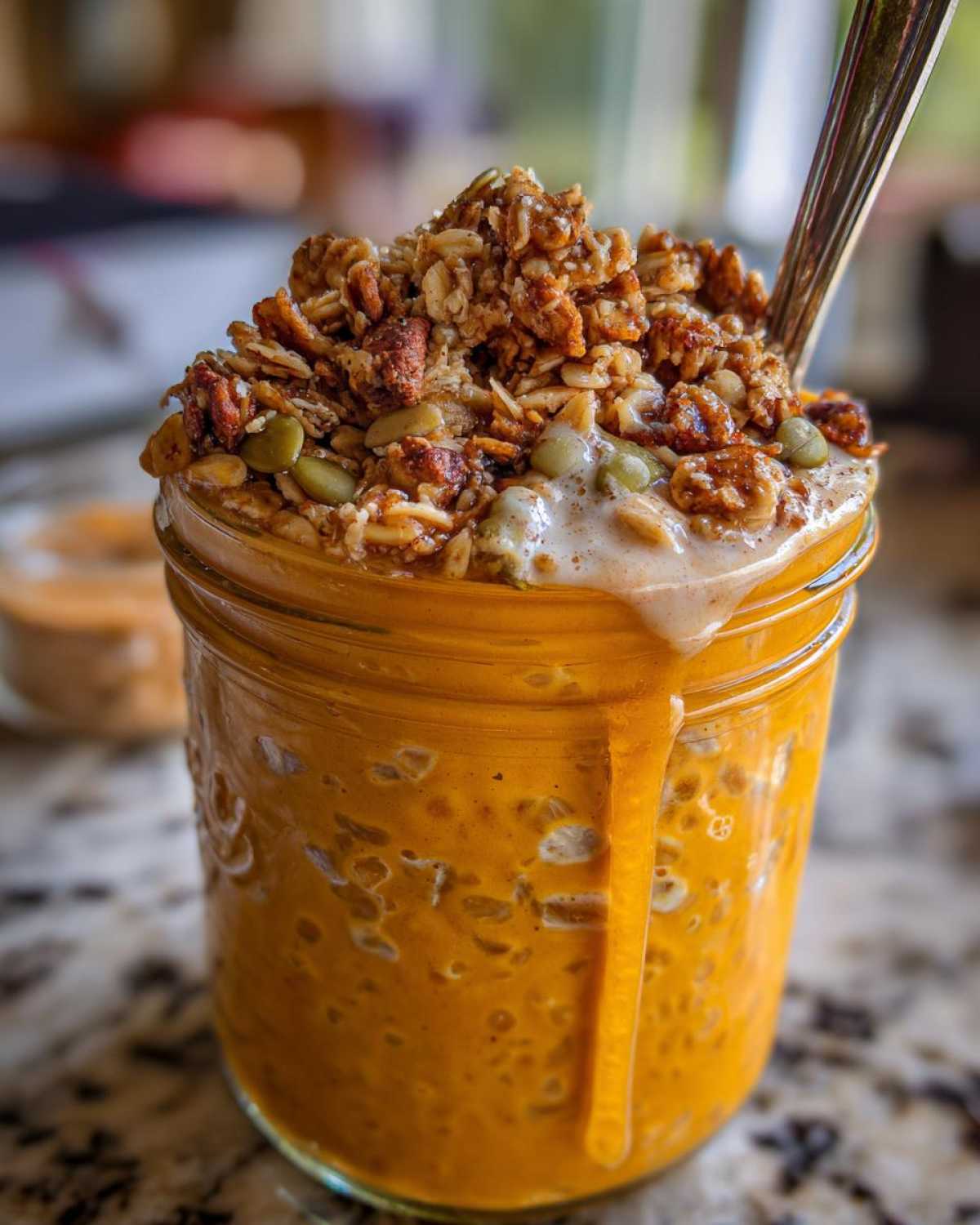 Pumpkin Spice Overnight Oats - detail 2