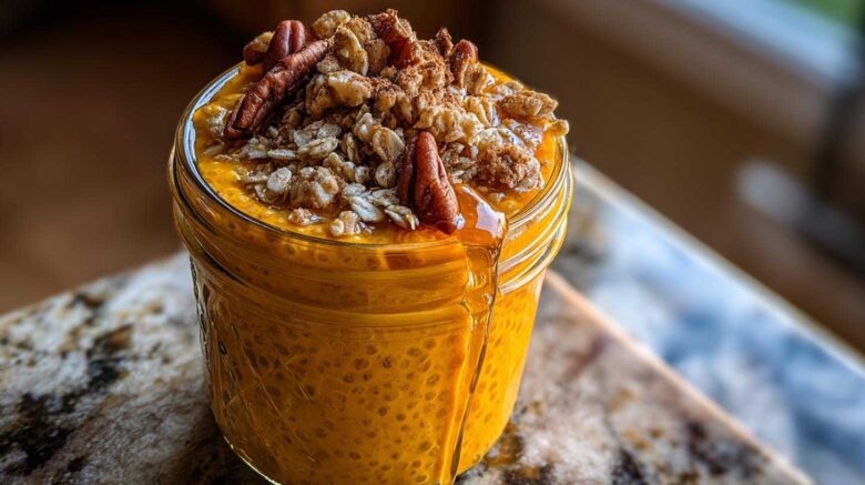 Pumpkin Spice Overnight Oats