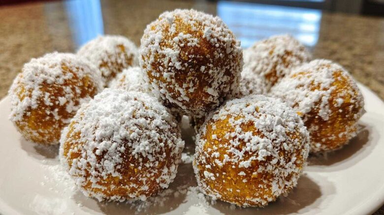 Pumpkin Spice Rum Balls