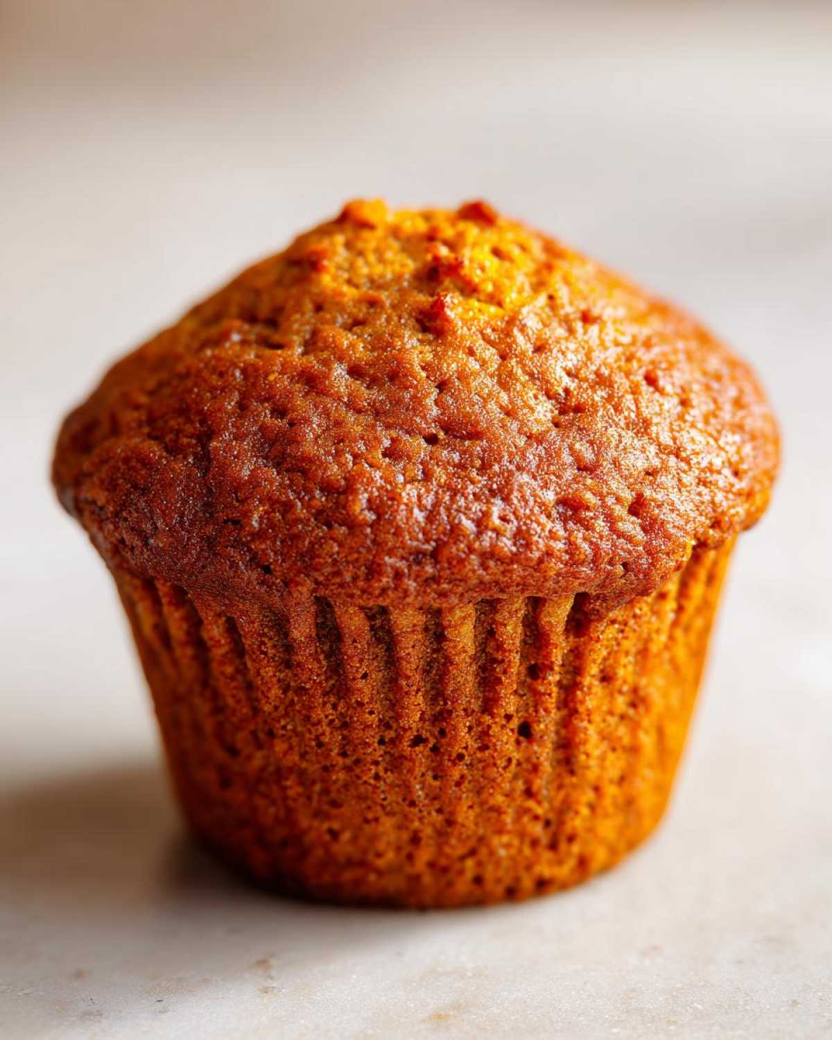 Pumpkin spice muffins - detail 1