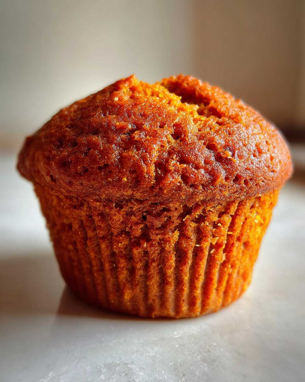 Pumpkin spice muffins - detail 3