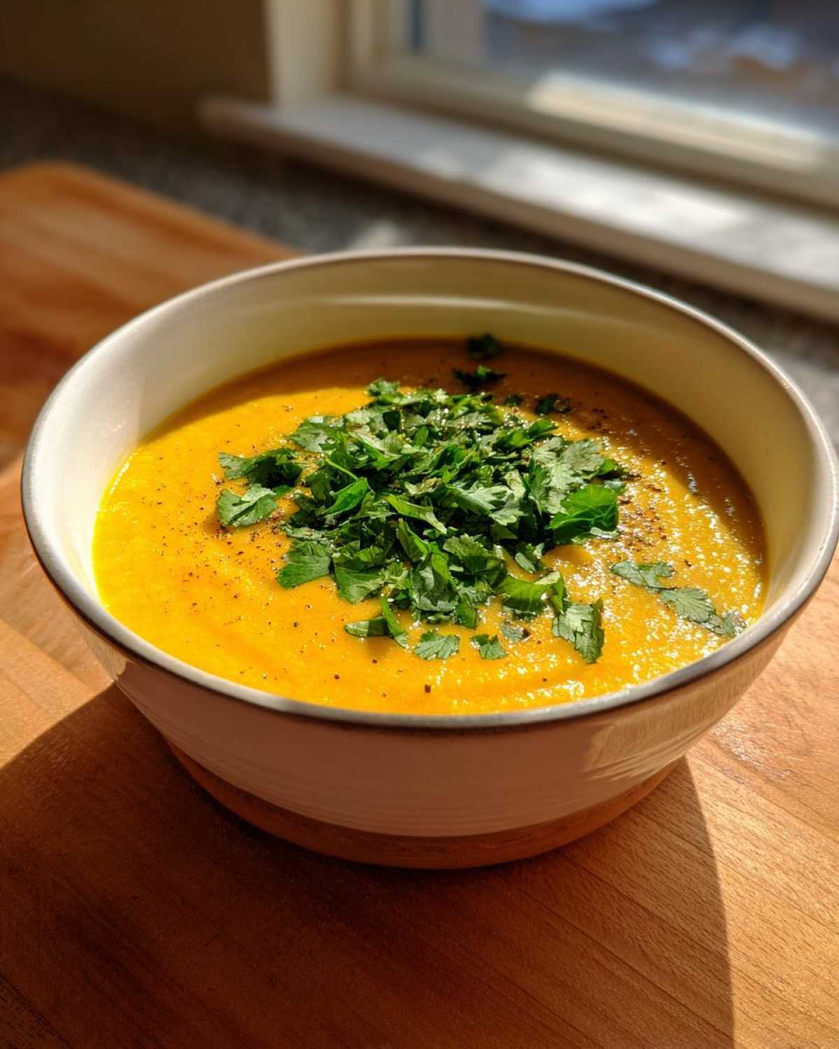 Roasted Cauliflower Soup with Turmeric - detail 1