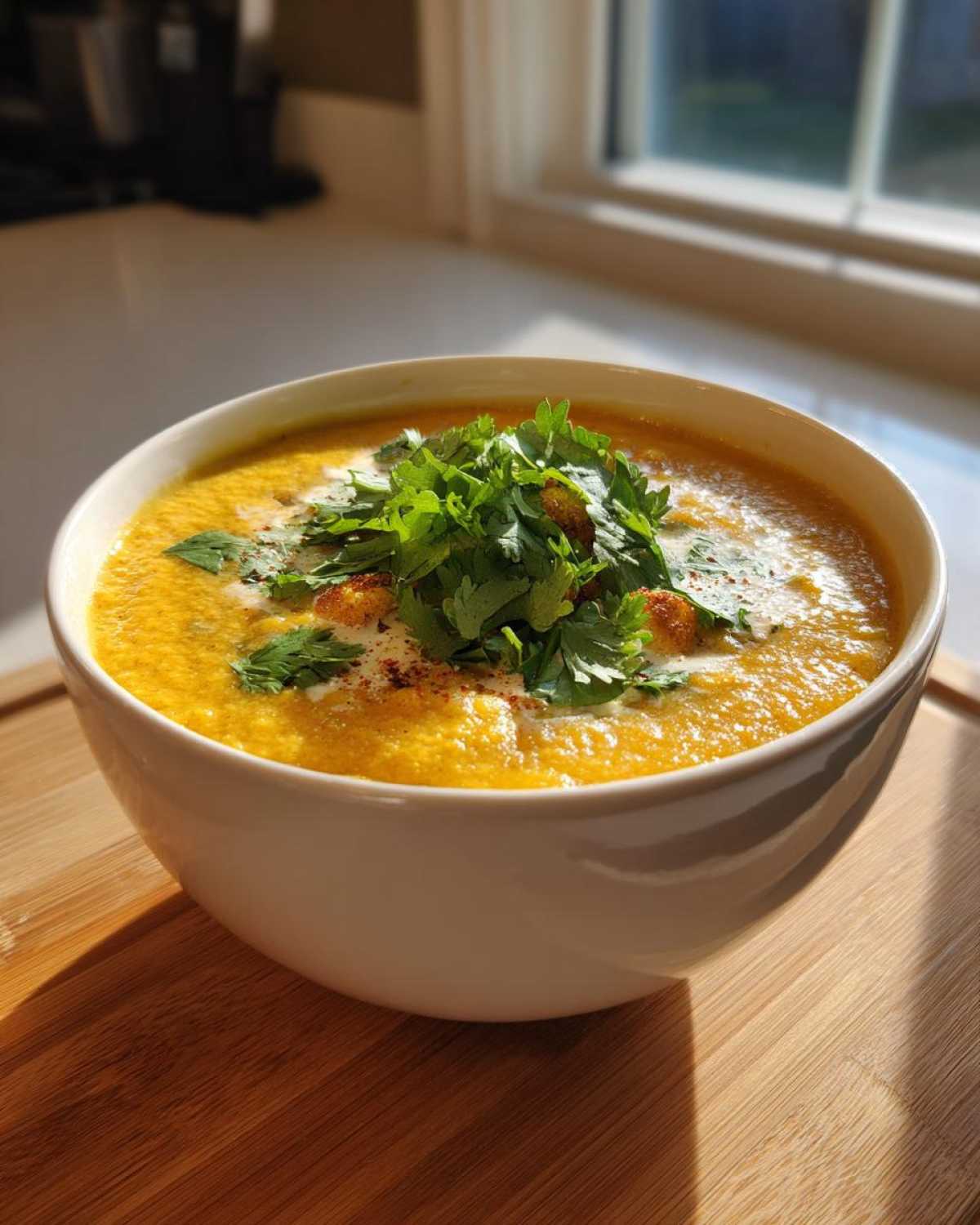 Roasted Cauliflower Soup with Turmeric - detail 4