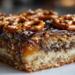Salted Caramel Pretzel Magic Bars