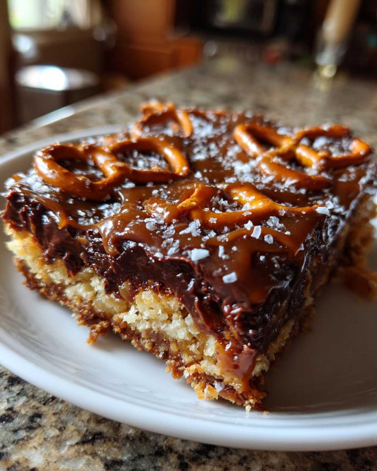 Salted Caramel Pretzel Magic Bars - detail 4