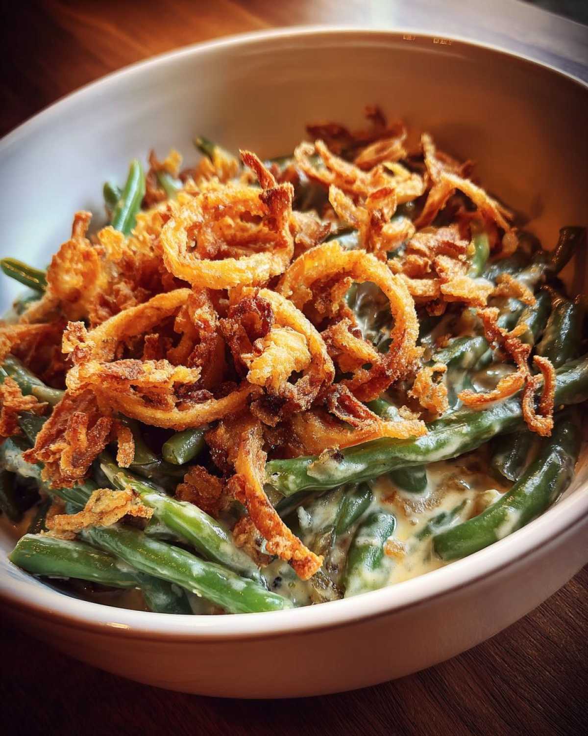 Slow Cooker Green Bean Casserole - detail 1