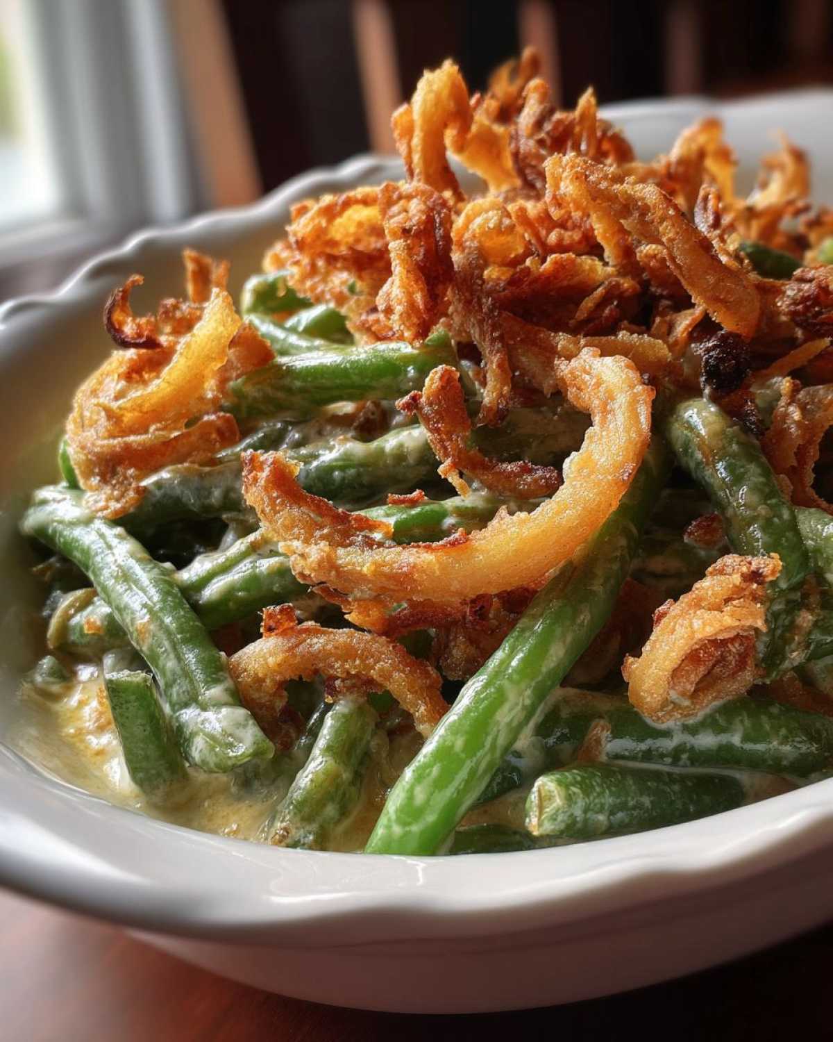 Slow Cooker Green Bean Casserole - detail 3