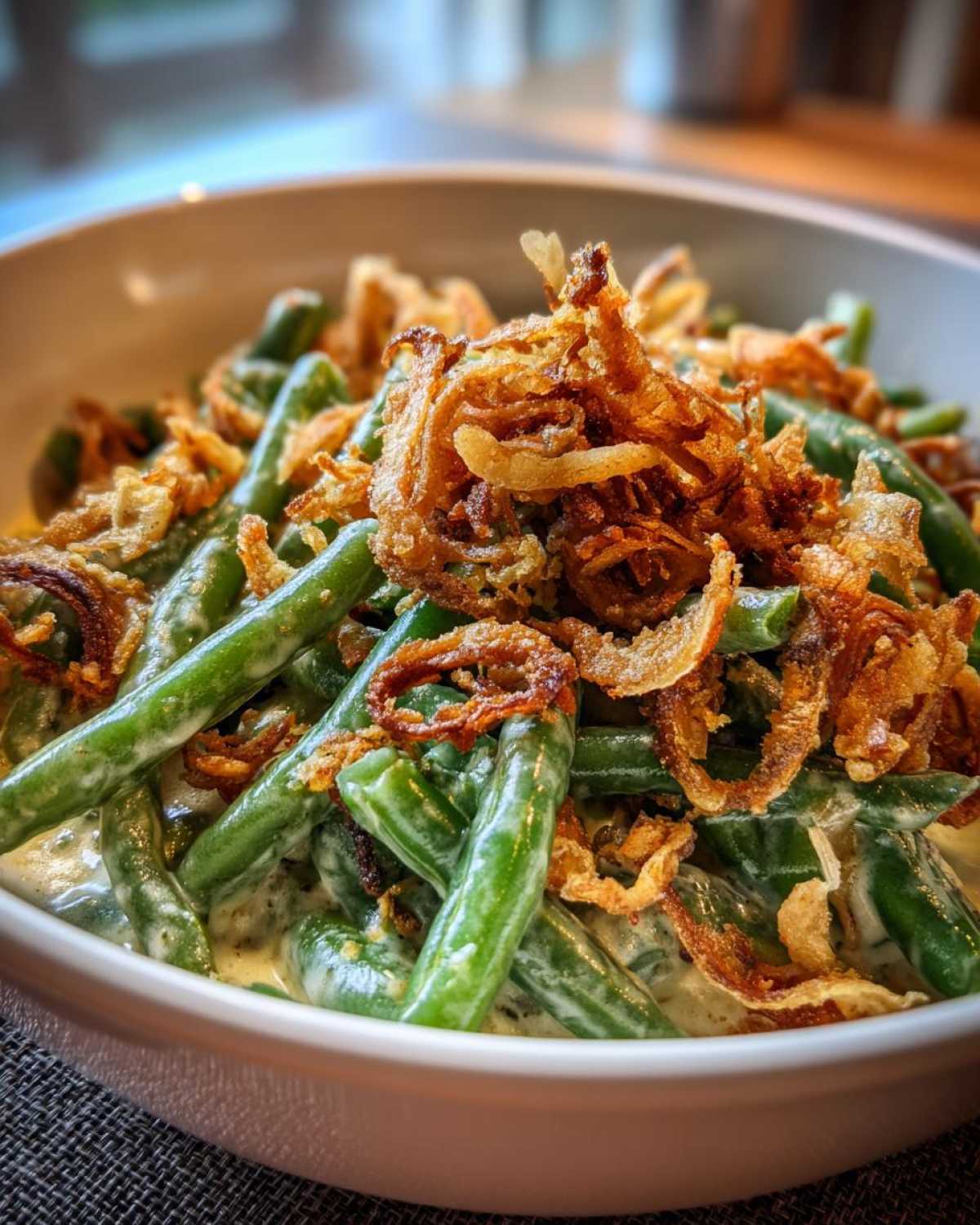 Slow Cooker Green Bean Casserole - detail 4