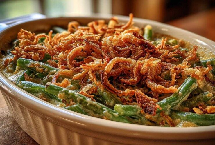 Slow Cooker Green Bean Casserole