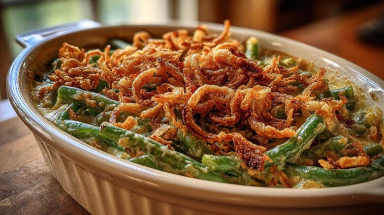 Slow Cooker Green Bean Casserole