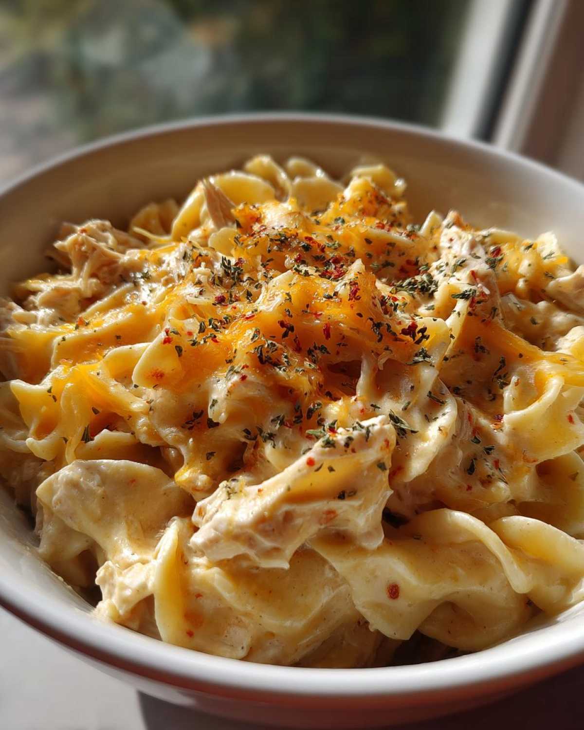 Slow cooker tuna noodle casserole - detail 2