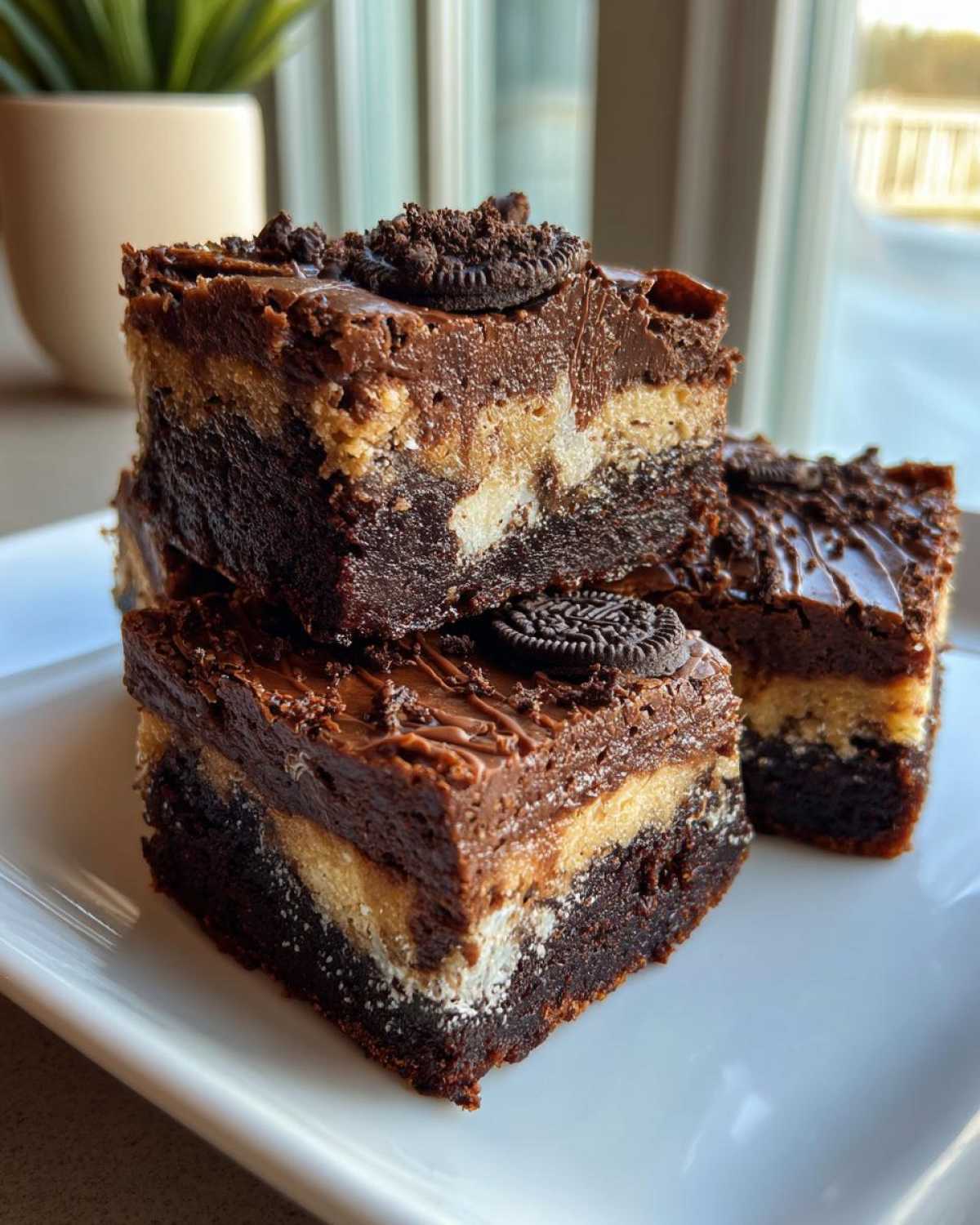 Slutty Brownies (Cookie Dough - detail 3