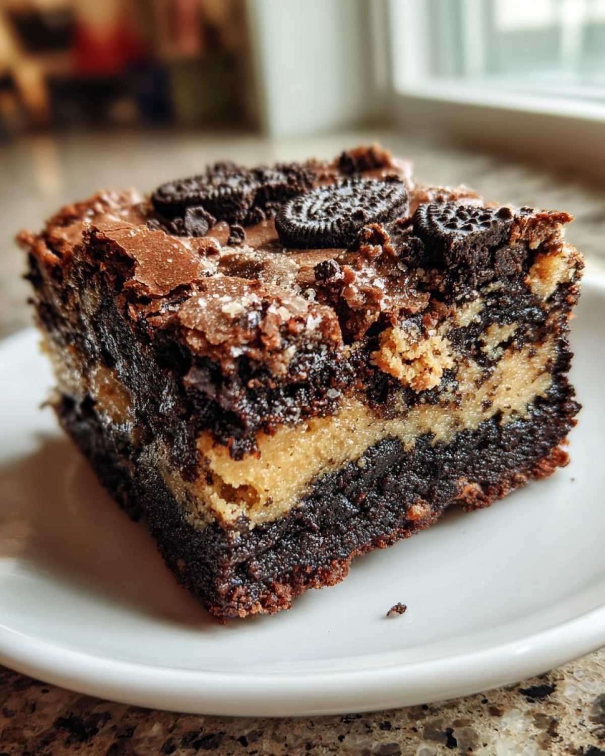 Slutty Brownies (Cookie Dough - detail 4