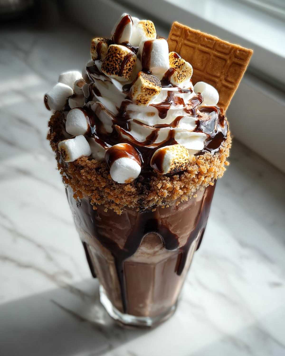 S’mores Hot Cocoa Milkshake - detail 2
