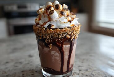 S’mores Hot Cocoa Milkshake