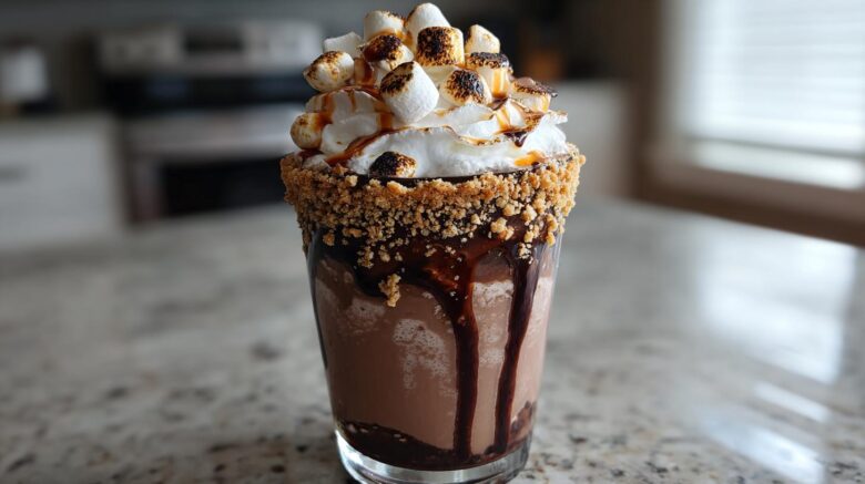 S’mores Hot Cocoa Milkshake