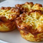 Snowflake Omelette Cups with Cheese