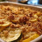 Sour cream squash casserole