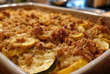 Sour cream squash casserole
