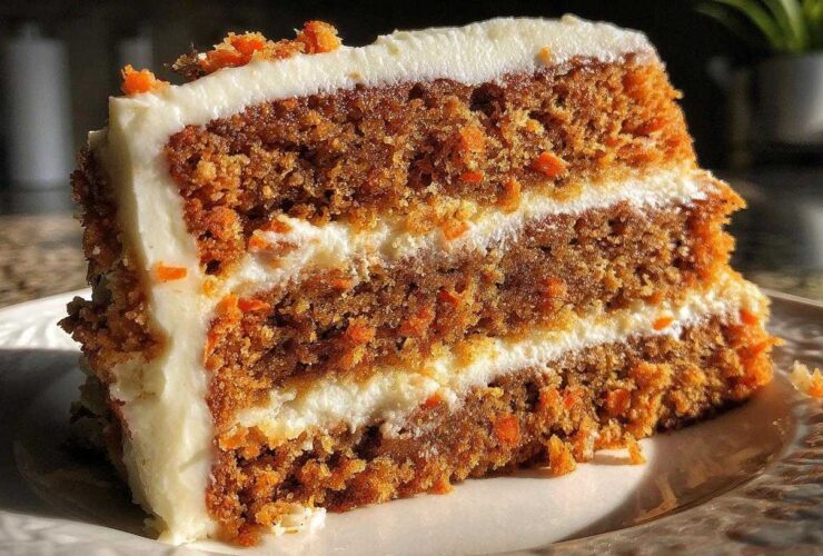 Spiced Carrot Cake with Cream Cheese Frosting