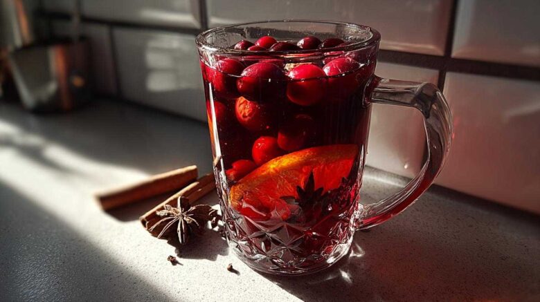 Spiced Cranberry Mulled Wine