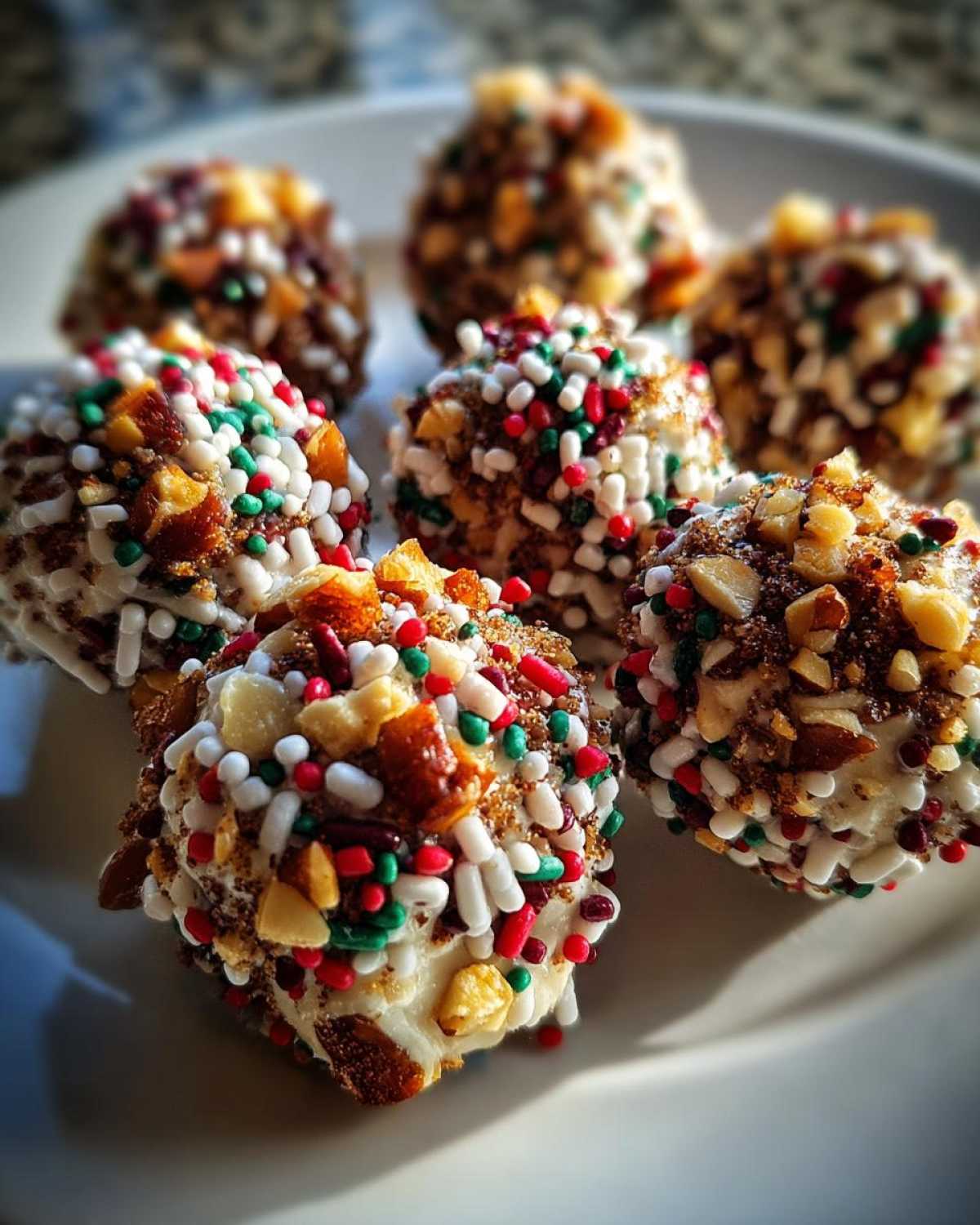 Spiced Eggnog Truffles - detail 1
