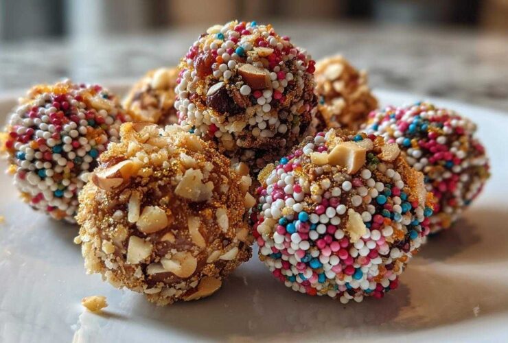 Spiced Eggnog Truffles