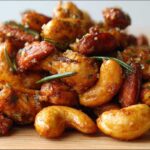 Spiced Nuts with Rosemary