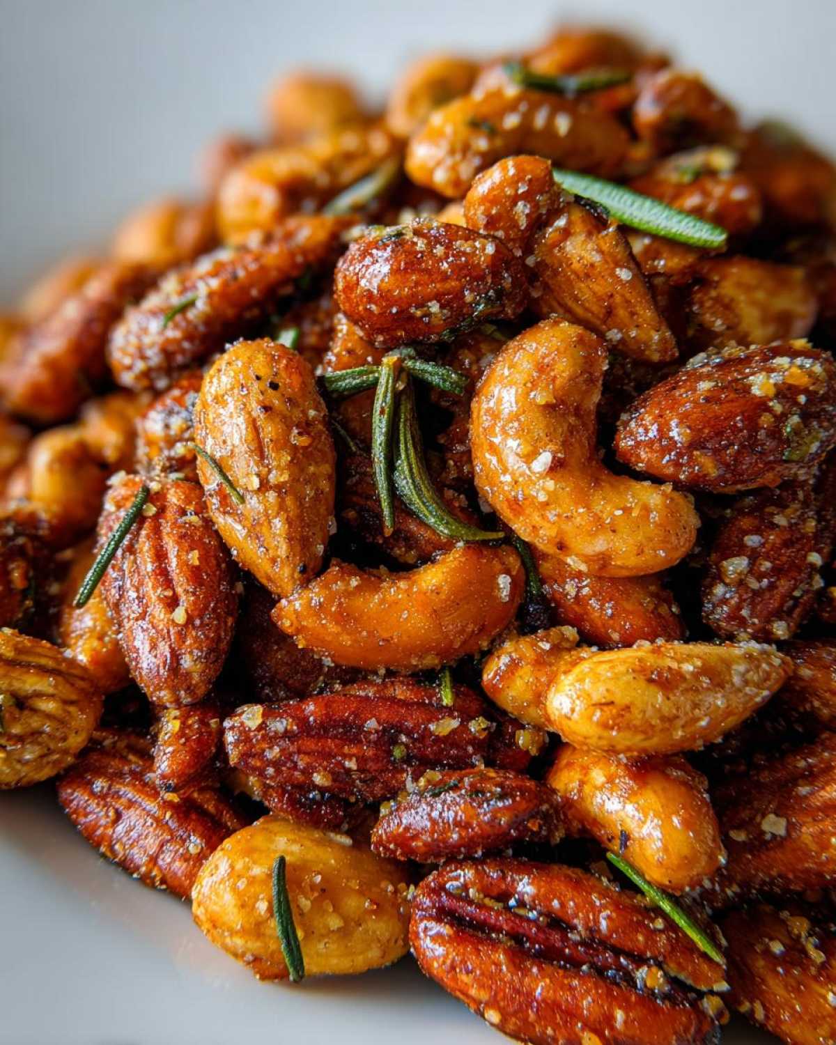 Spiced Nuts with Rosemary - detail 2