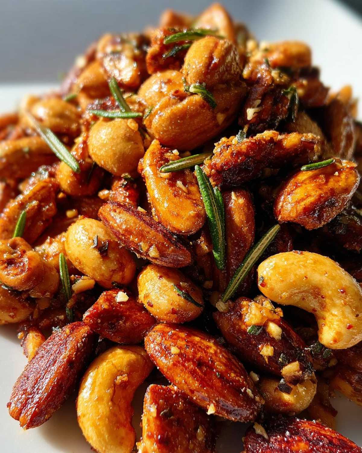Spiced Nuts with Rosemary - detail 3