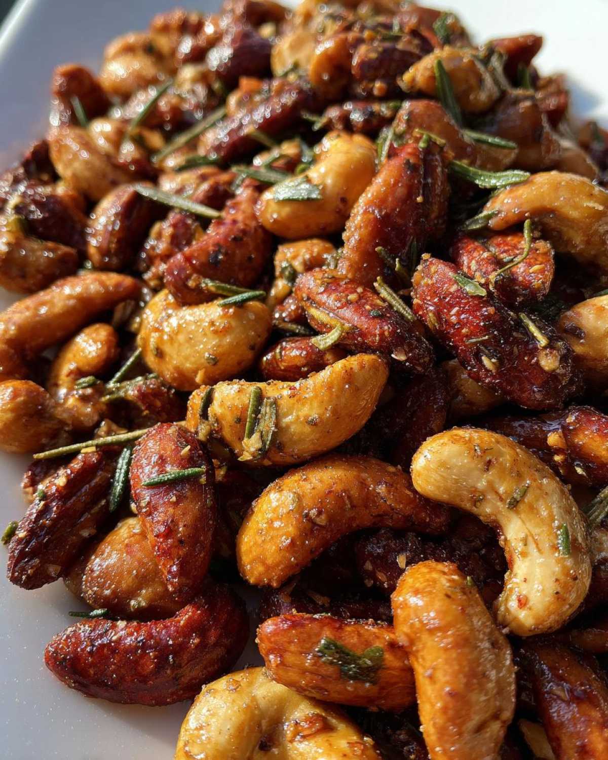Spiced Nuts with Rosemary - detail 4